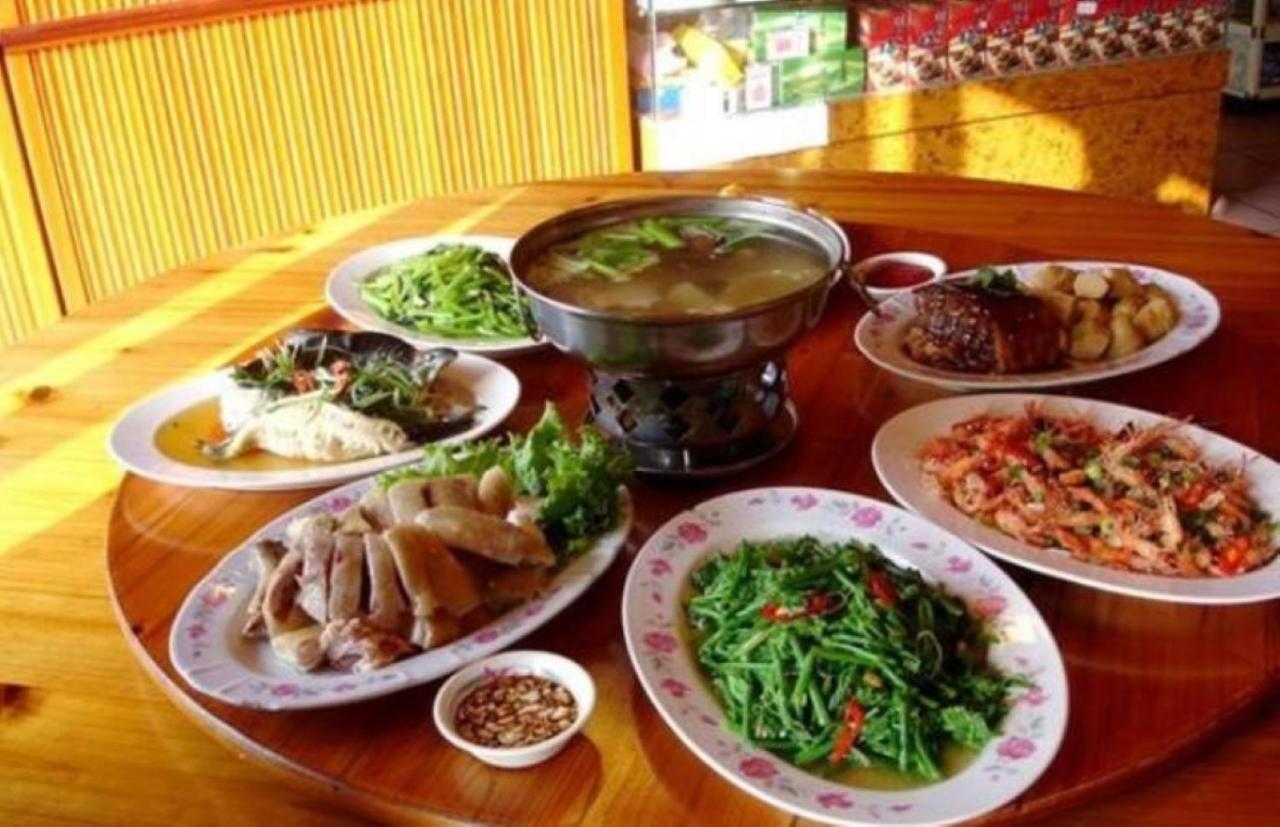 名竹旅社 Minzu Hotel Lộc Cốc Ngoại thất bức ảnh